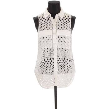 Vêtements Femme Débardeurs / T-shirts sans manche MICHAEL Michael Kors Top en coton Blanc