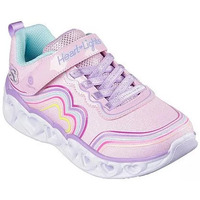 Chaussures Fille Baskets mode Skechers HEART LIGHTS-RETRO HEARTS Rose