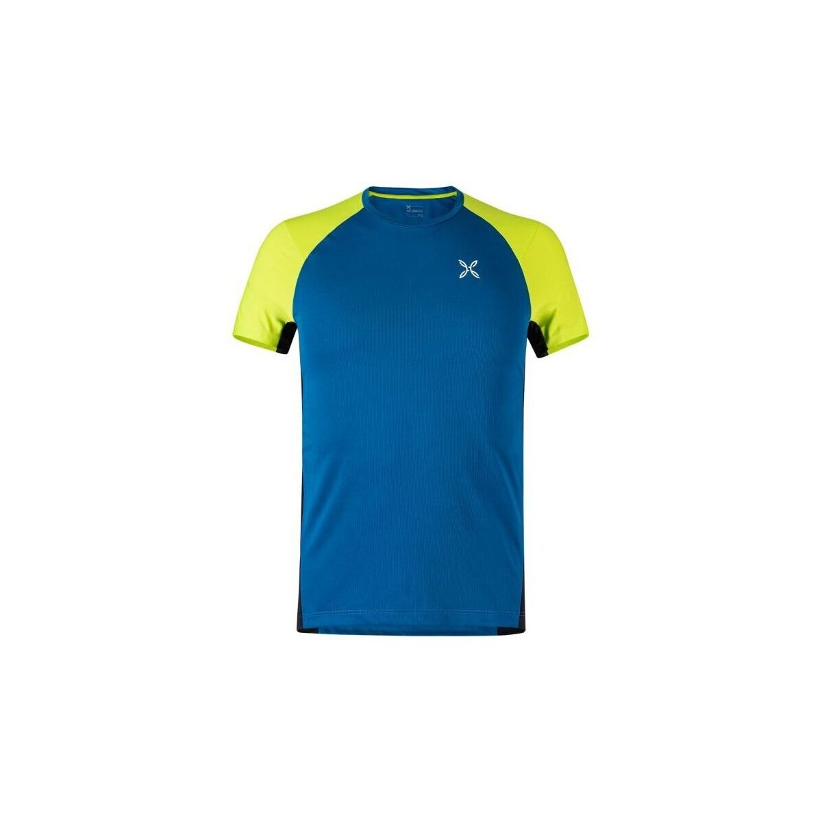 Vêtements Homme T-shirts manches courtes Montura T-shirt Join Homme Deep Blue/Verde Lime Bleu