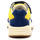 Chaussures Garçon Baskets mode Kickers BASKETS  RUNRUN BLEU JAUNE Bleu
