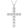 Montres & Bijoux Femme Colliers / Sautoirs Swarovski Pendentif  Insigne croix Blanc