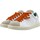 Chaussures Homme Multisport Panchic PANCHIC Sneaker Uomo White Fog Burnt Orange P01M013-00873032 Blanc