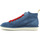 Chaussures Homme Multisport Panchic PANCHIC Sneaker Uomo Basic Blue Red P01M010-00552120 Bleu