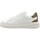 Chaussures Femme Bottes Guess Sneaker Donna White Beige Brown FLPVIBLEA12 Blanc