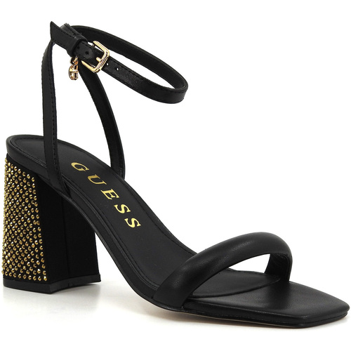Chaussures Femme Bottes Guess Sandalo Donna Black FLJGELLEA03 Noir