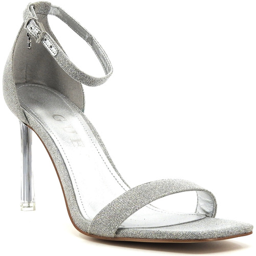 Chaussures Femme Bottes Guess Sandalo Donna Silver FLJSH2FAB03 Argenté
