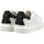 Chaussures Homme Multisport Guess Sneaker Uomo White Brown Ochre FM8VIBFAP12 Blanc