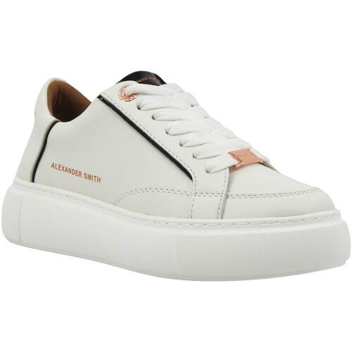 Chaussures Femme Multisport Alexander Smith Mc2 Saint Barth White Black EGW7347 Blanc