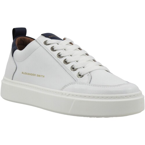 Chaussures Homme Multisport Alexander Smith Wembley Sneaker Donna White BDM3301 Blanc