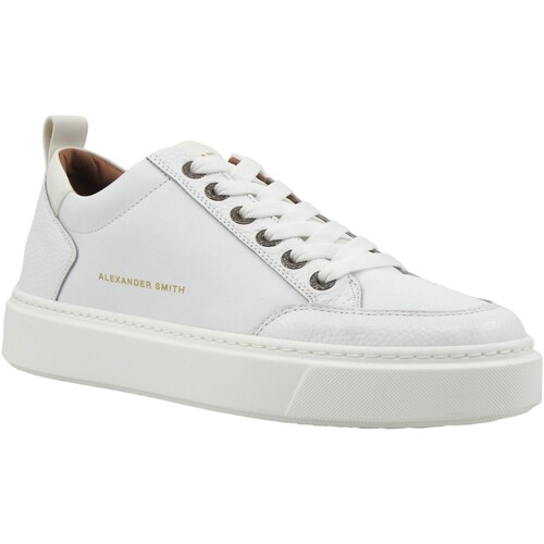Chaussures Homme Multisport Alexander Smith Bond Sneaker Uomo Total White BDM3303 Blanc