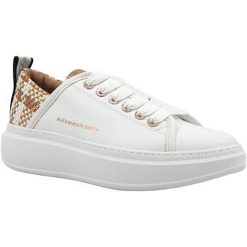 Chaussures Femme Bottes Alexander Smith Wembley Sneaker Donna White Copper WYW0421 Blanc