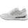 Chaussures Femme Bottes Guess Sneaker Donna White Silver FLJMOXFAL12 Blanc