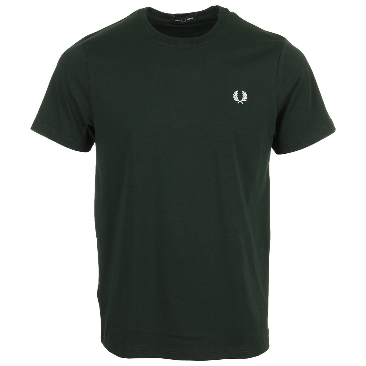 Vêtements Homme T-shirts manches courtes Fred Perry Crew Neck T-Shirt Vert