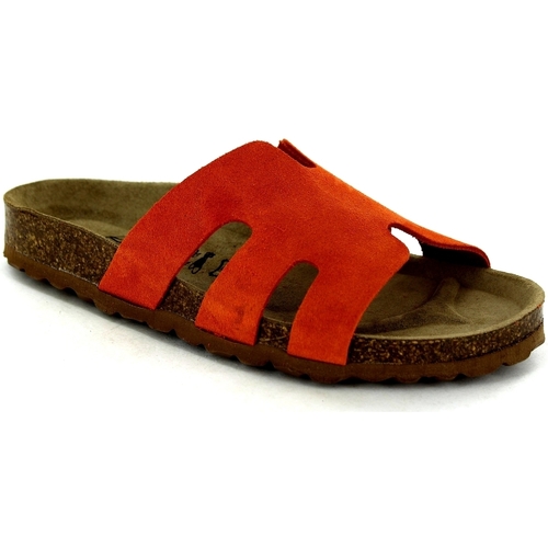 Chaussures Femme Sandales et Nu-pieds La Maison De L'espadrille 3496.6 Orange
