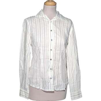 Promod chemise  36 - T1 - S Blanc Blanc