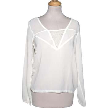 Vêtements Femme Tops / Blouses Naf Naf blouse  38 - T2 - M Blanc Blanc