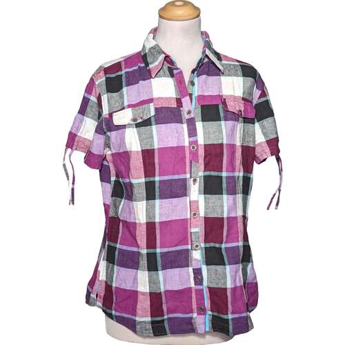Vêtements Femme Chemises / Chemisiers Quechua chemise  44 - T5 - Xl/XXL Violet Violet