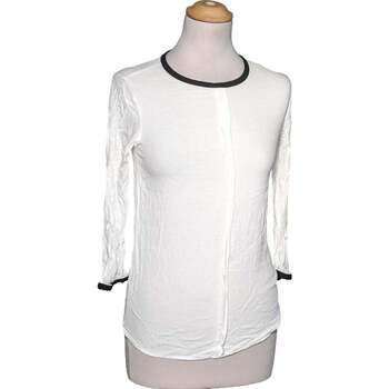 Vêtements Femme Lustres / suspensions et plafonniers Benetton blouse  34 - T0 - XS Blanc Blanc
