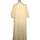 Vêtements Femme Robes longues American Vintage 36 - T1 - S Beige