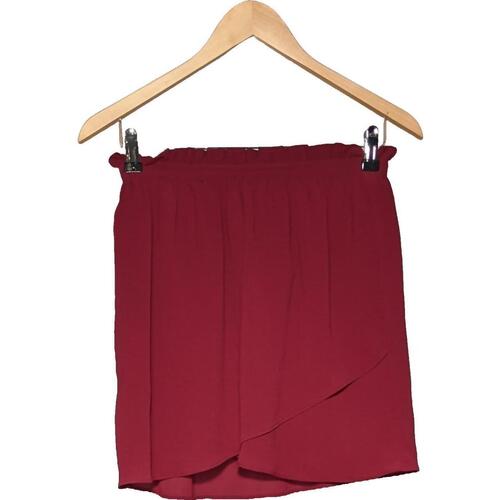 Vêtements Femme Jupes Naf Naf jupe courte  34 - T0 - XS Rouge Rouge