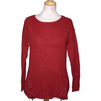 pull camaieu  pull femme  36 - t1 - s rouge 