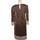 Vêtements Femme Robes courtes Pierre Cardin 44 - T5 - Xl/XXL Marron
