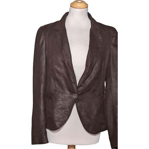 Vêtements Femme Vestes / Blazers Zara blazer  38 - T2 - M Marron Marron