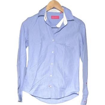 Vêtements Femme Chemises / Chemisiers Vicomte A. chemise  38 - T2 - M Bleu Bleu