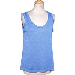 Vêtements Leg Débardeurs / T-shirts sans manche Mango débardeur  38 - T2 - M Bleu Bleu