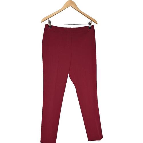 Vêtements Femme Pantalons Etam pantalon slim femme  38 - T2 - M Rouge Rouge