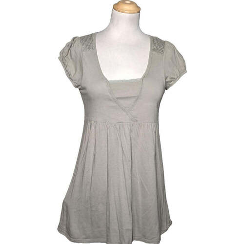 Vêtements Femme iridescent shell-print short-sleeve T-shirt top manches courtes  38 - T2 - M Gris Gris