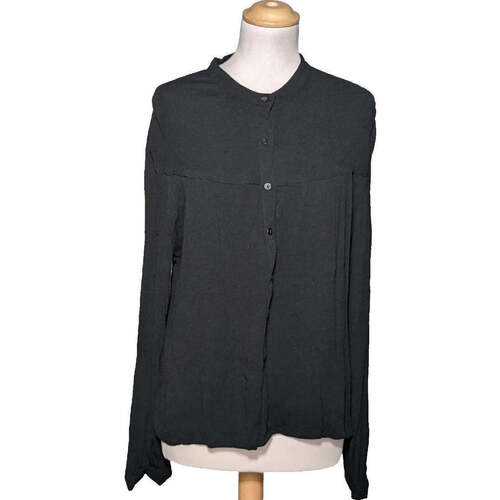 Vêtements Femme Chemises / Chemisiers Camaieu chemise  42 - T4 - L/XL Noir Noir
