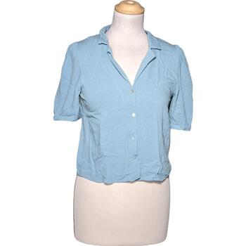Vêtements Femme Chemises / Chemisiers Zara chemise  36 - T1 - S Bleu Bleu