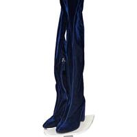 Chaussures Femme Bottes Zara paire de bottes  38 Bleu Bleu