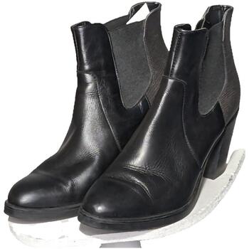 Chaussures Femme Bottes Texto paire de bottes  41 Noir Noir