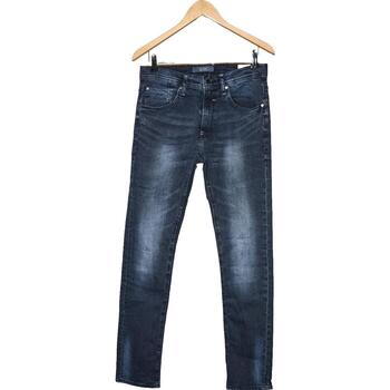 jeans blend of america  jean slim homme  38 - t2 - m bleu 
