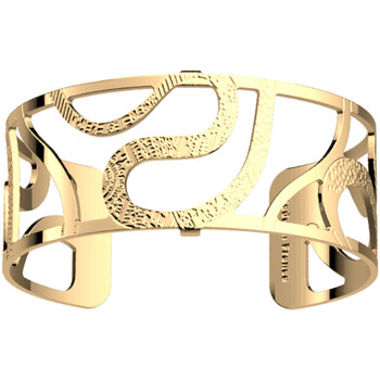 Montres & Bijoux Femme Bracelets Les Georgettes Bracelet  Reptile doré 25mm Jaune