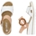 Chaussures Femme Sandales et Nu-pieds Rieker 67476 Blanc