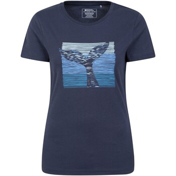 Vêtements Femme T-shirts manches longues Mountain Warehouse  Bleu
