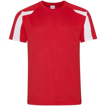 Vêtements Homme T-shirts manches longues Awdis Cool JC003 Rouge