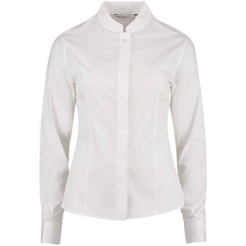 Vêtements Femme Chemises / Chemisiers Kustom Kit K261 Blanc