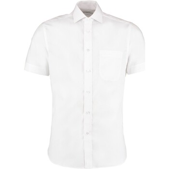 Vêtements Homme Chemises manches courtes Kustom Kit Premium Corporate Blanc