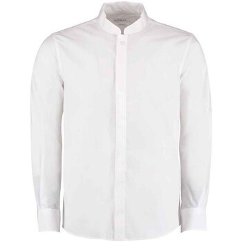 Vêtements Homme Chemises manches longues Kustom Kit K161 Blanc