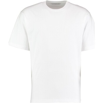 Vêtements Homme T-shirts manches longues Kustom Kit Hunky Superior Blanc