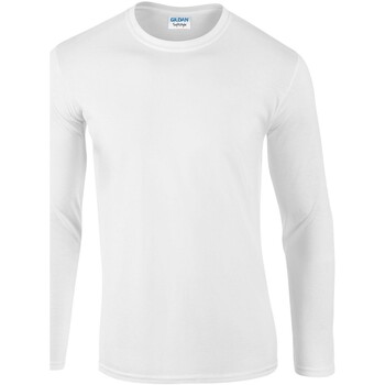 Vêtements Femme T-shirts manches longues Gildan GD011 Blanc