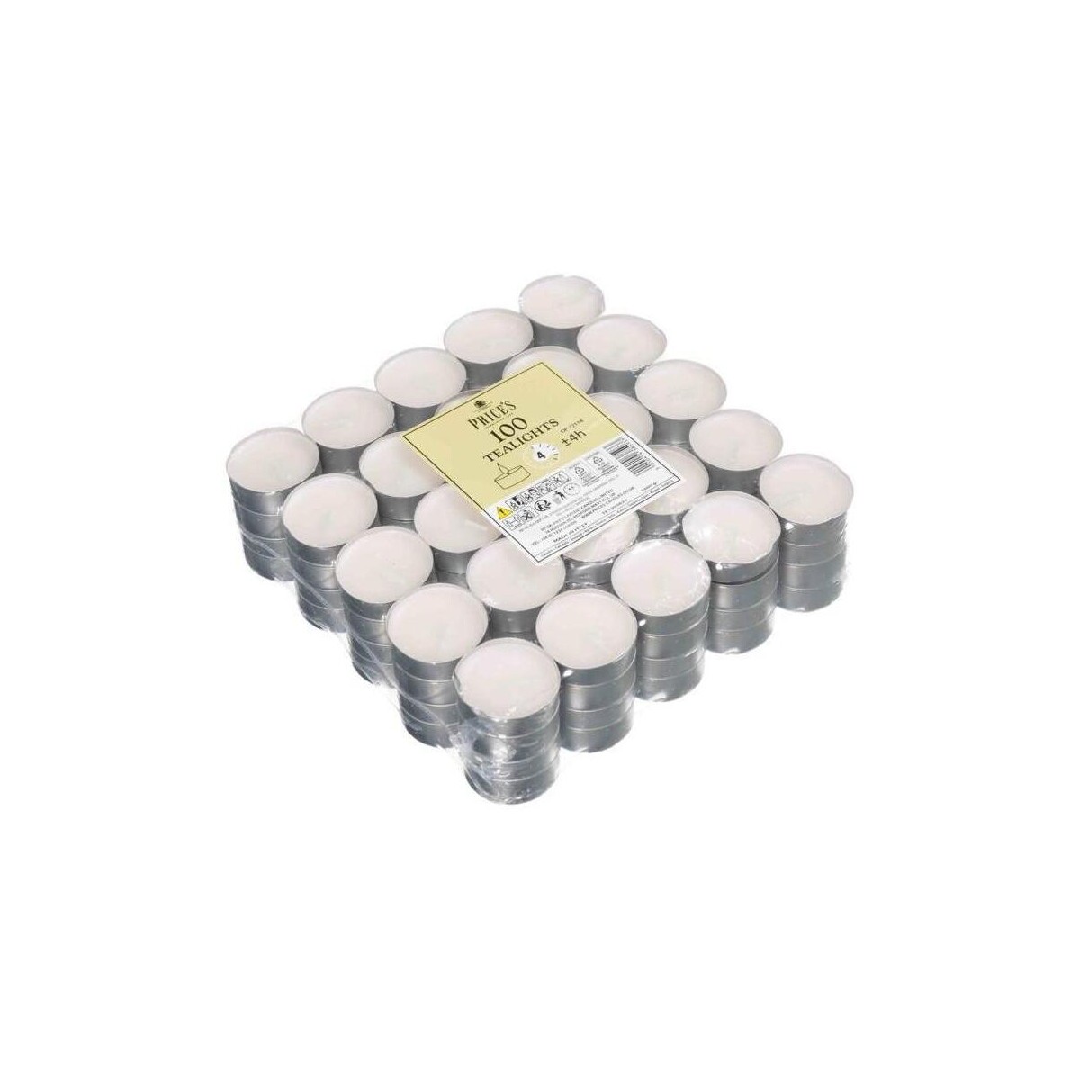 Maison & Déco Bougeoirs / photophores Prices Candles ST9937 Blanc