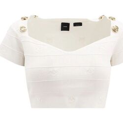 Vêtements Femme Débardeurs / T-shirts sans manche Pinko HOODIA 102882 A1LK-Z04 Blanc