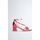 Chaussures Femme Sandales et Nu-pieds Liu Jo Sandales à talons métallisées Rose