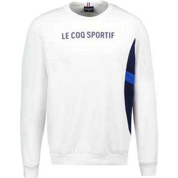Vêtements Homme Sweats Le Coq Sportif Sweat coton col rond Blanc