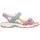 Chaussures Femme Sandales et Nu-pieds Rieker 68866 Multicolore